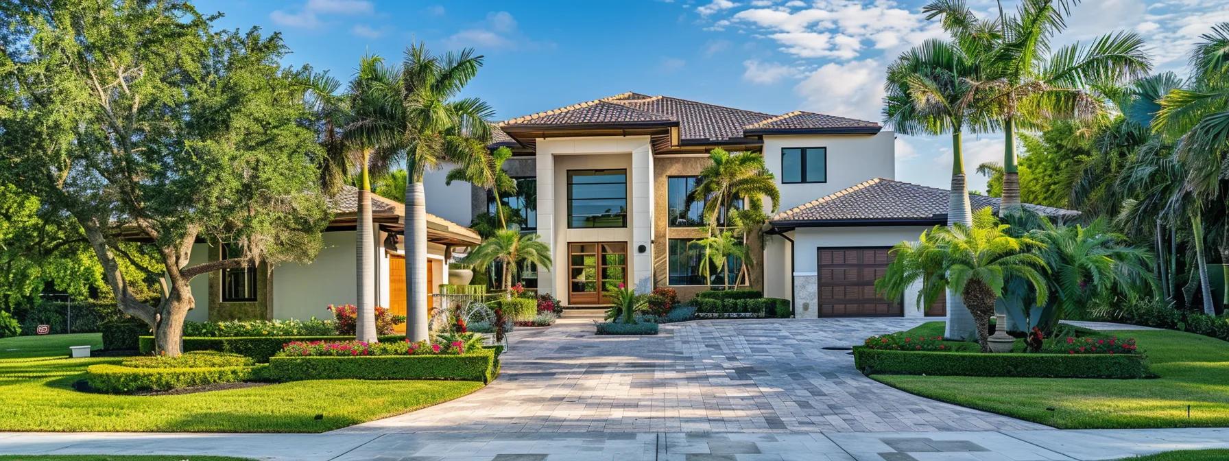 a luxurious, modern south florida home interior showcases expansive light-filled spaces seamlessly blending indoor and outdoor areas, highlighted by elegant finishes and smart climate controls that embody tropical sophistication and invite high-end buyers.